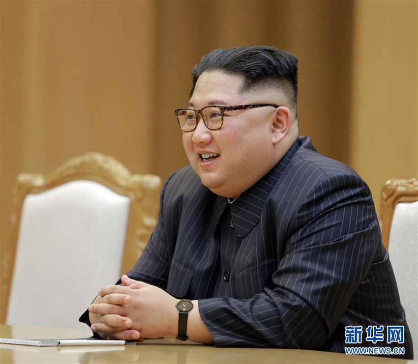 金正恩会见到访的美国国务卿蓬佩奥【高清组图】