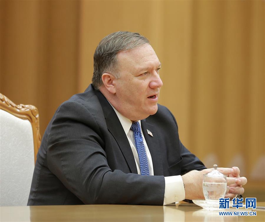 金正恩会见到访的美国国务卿蓬佩奥【高清组图】