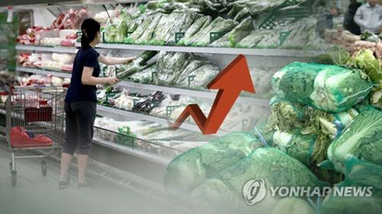 韩农产品价格因罕见高温一涨再涨 市民大呼“吃不起”